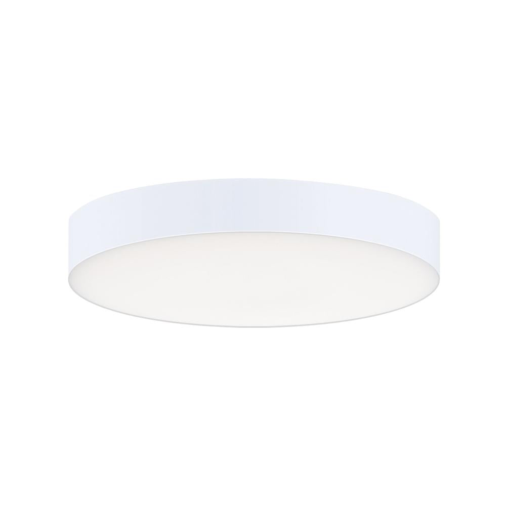 Maxim Lighting 57880WTWT Trim - 0-10 V 5 Inch Flush Mount Light – White