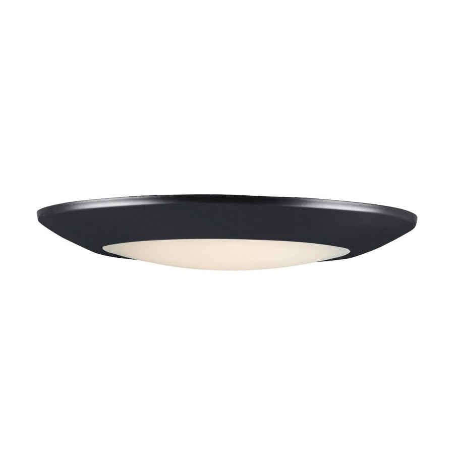 Maxim Lighting 57923WTBK Diverse 11 Inch Flush Mount Light – Black