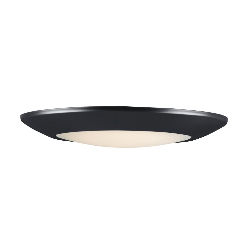 Maxim Lighting 57923WTBK Diverse 11 Inch Flush Mount Light – Black