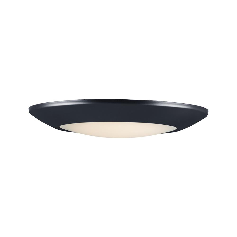Maxim Lighting 57931WTBK Diverse 9.25 Inch Flush Mount Light – Black