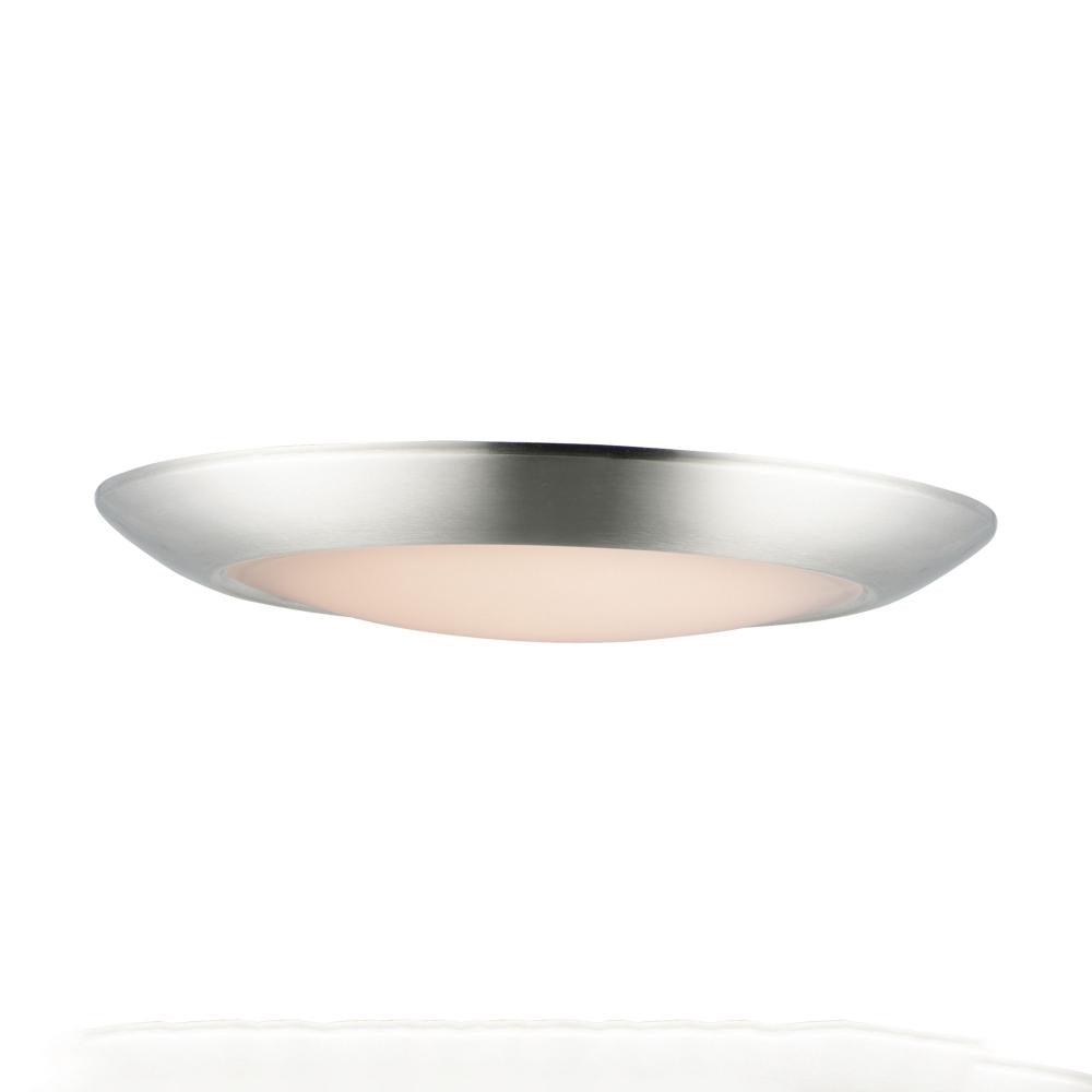 Maxim Lighting 57933WTSN Diverse 13 Inch Flush Mount Light – Satin Nickel