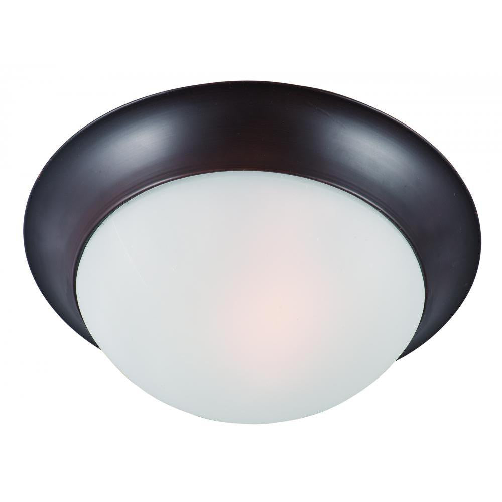 Maxim Lighting 5851FTOI Essentials 14 Inch Flush Mount Light – Oil Rubbed Bronze