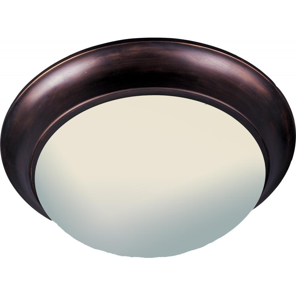Maxim Lighting 5852FTOI Essentials 16.5 Inch Flush Mount Light – Oil Rubbed Bronze