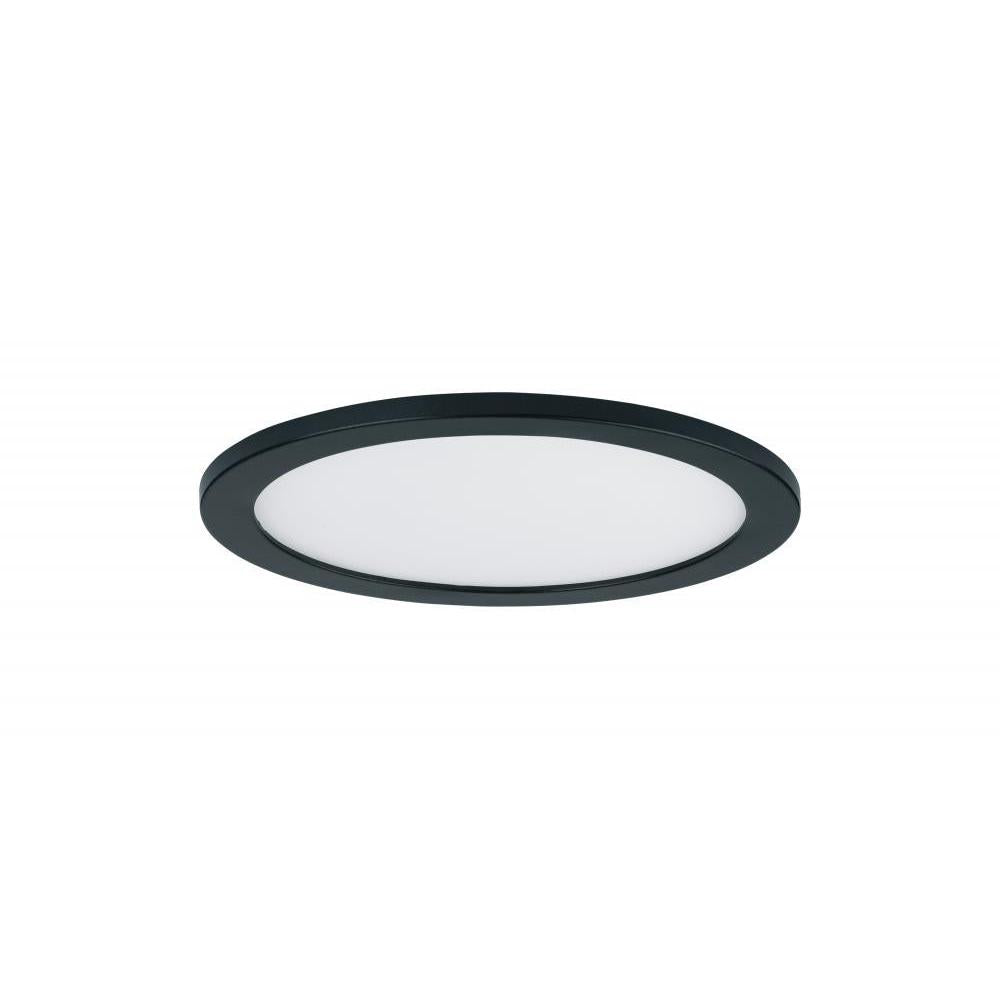 Maxim Lighting 58712WTBK Wafer 7 Inch Flush Mount Light – Black