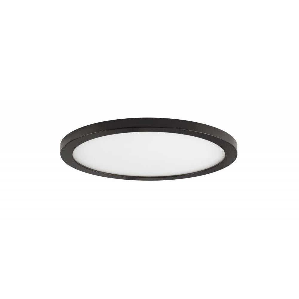 Maxim Lighting 58712WTBZ Wafer 7 Inch Flush Mount Light – Bronze