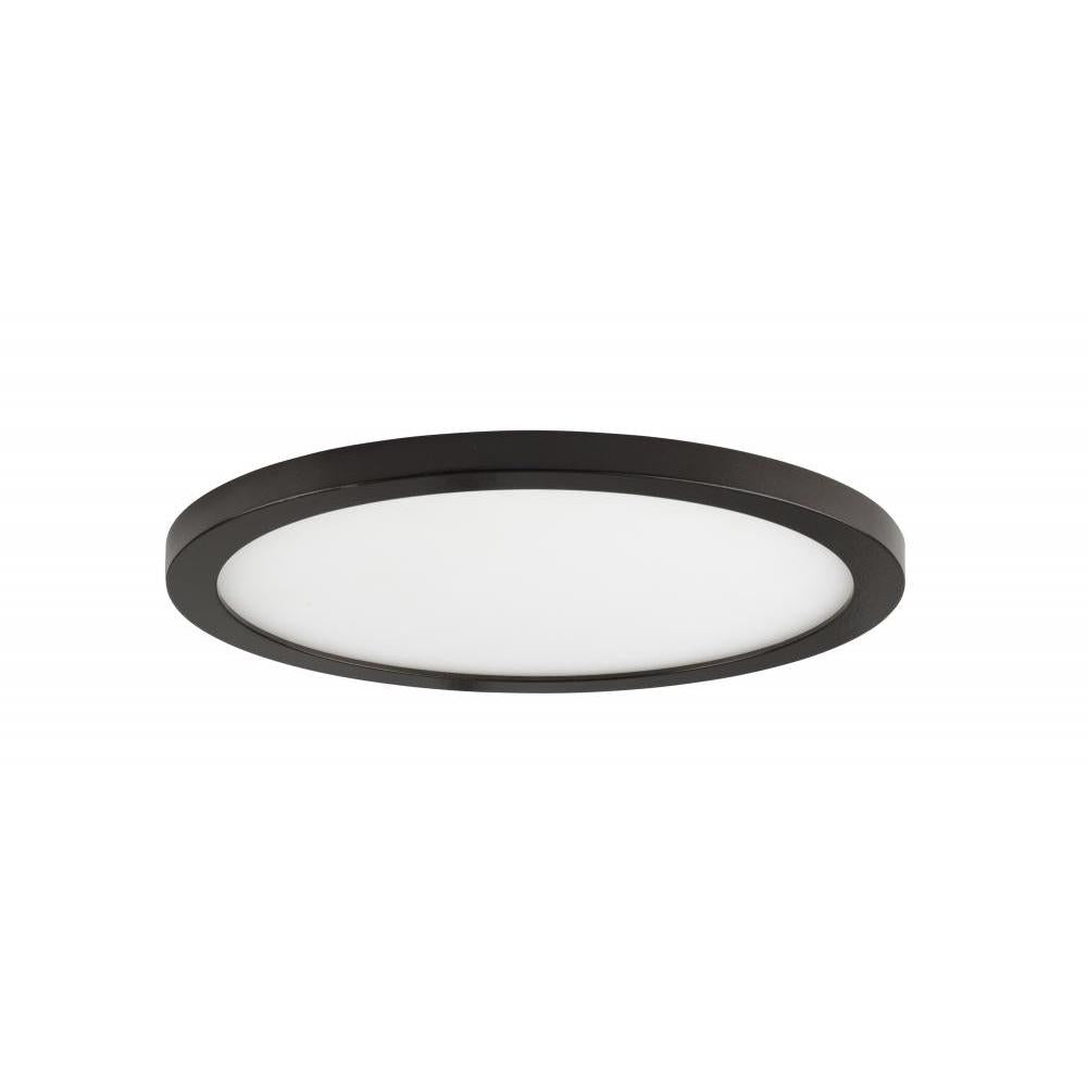 Maxim Lighting 58714WTBZ Wafer 9 Inch Flush Mount Light – Bronze