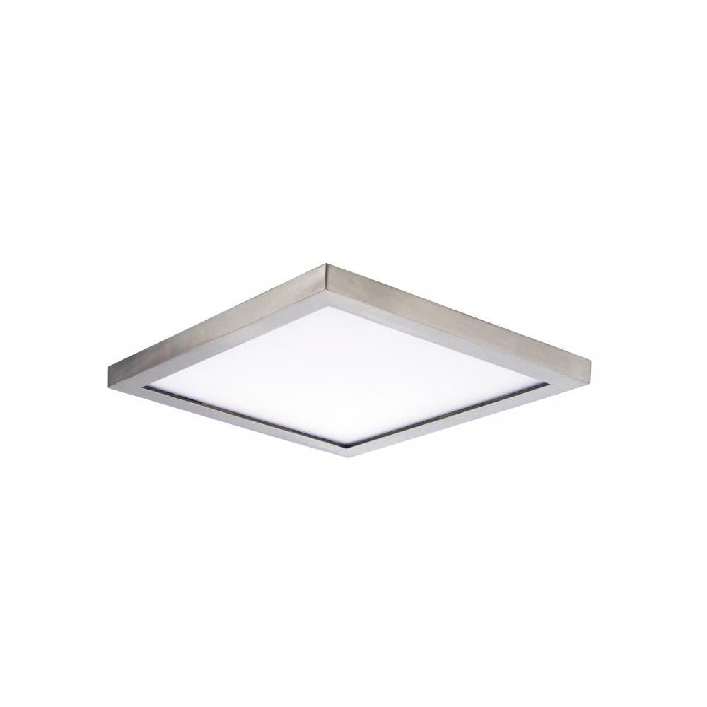 Maxim Lighting 58724WTSN Wafer 9 Inch Flush Mount Light – Satin Nickel