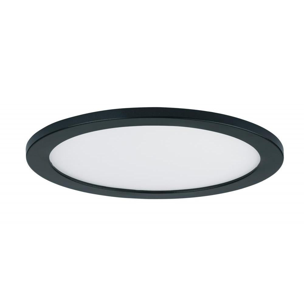 Maxim Lighting 58736WTBK Wafer 15 Inch Flush Mount Light – Black