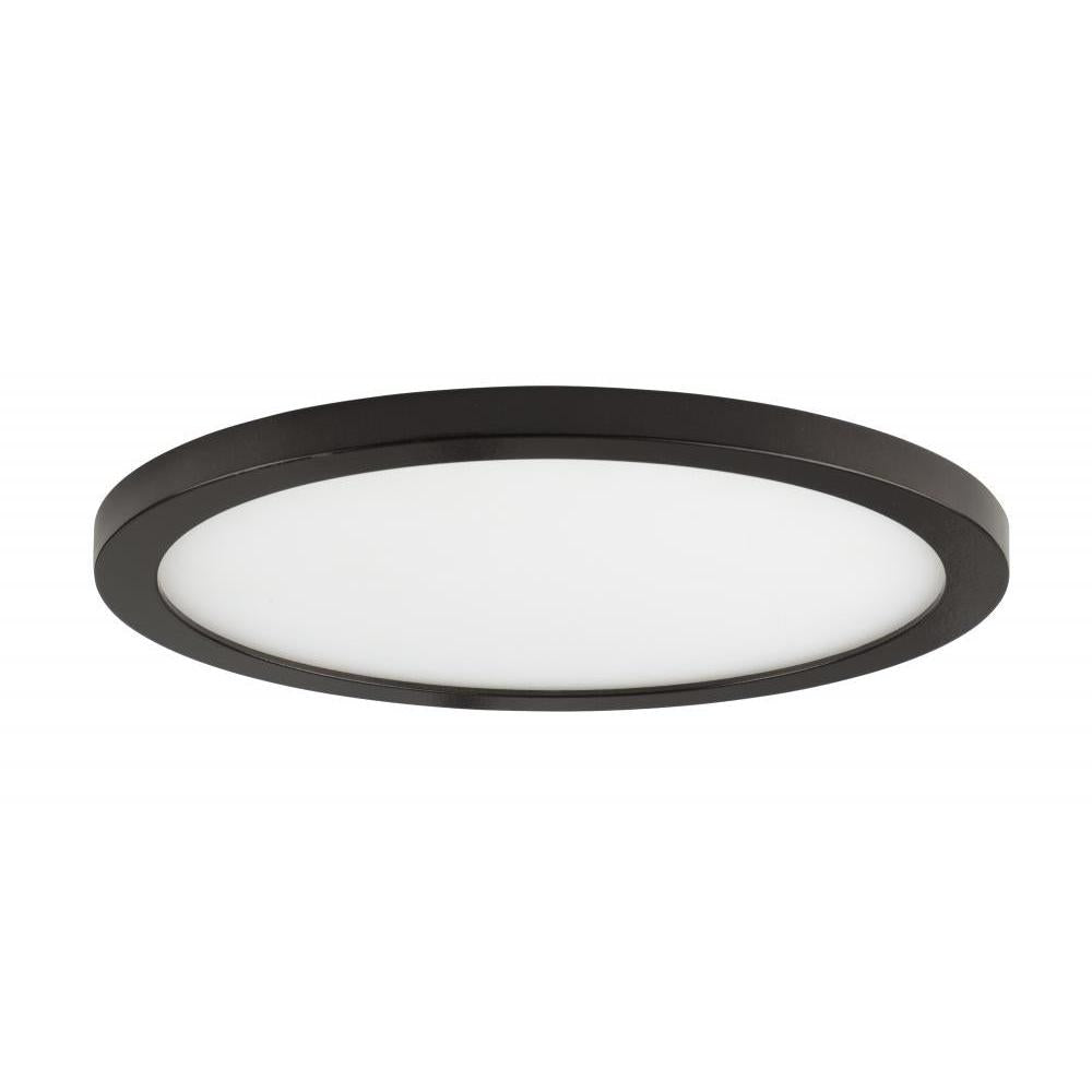 Maxim Lighting 58736WTBZ Wafer 15 Inch Flush Mount Light – Bronze