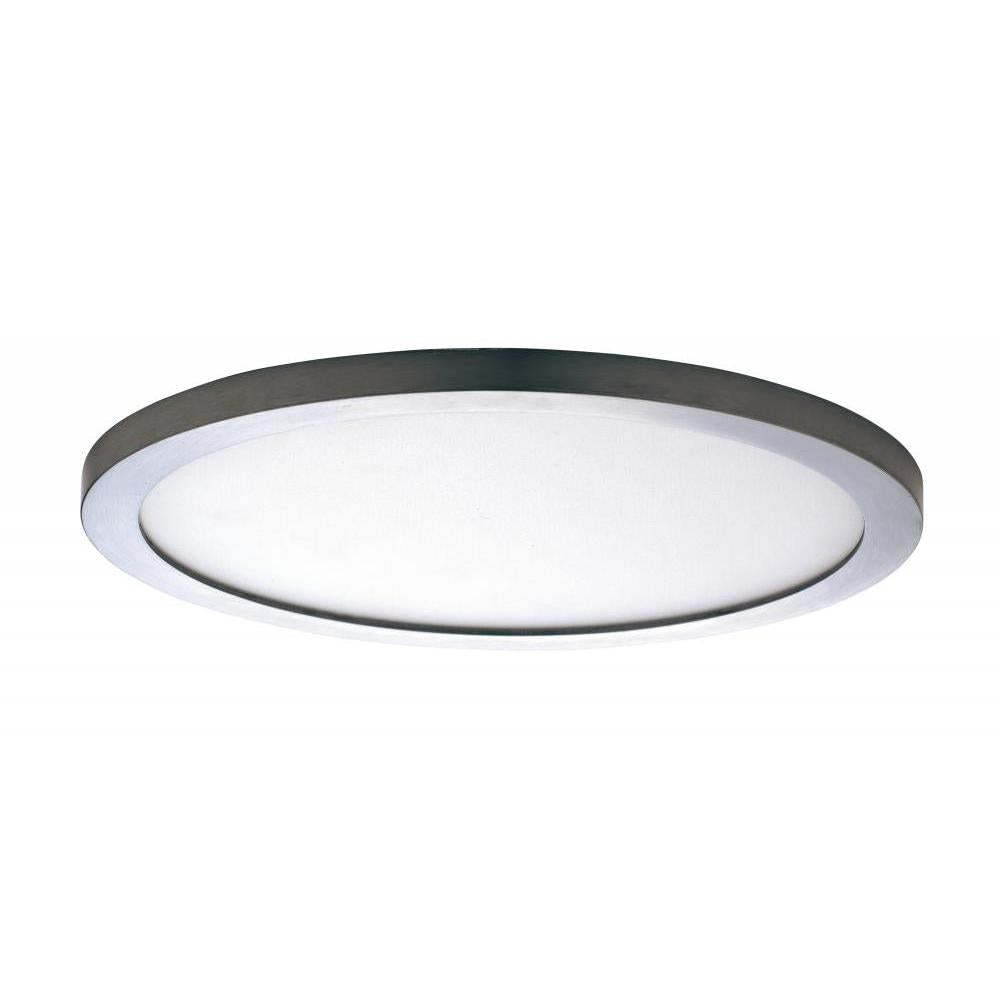 Maxim Lighting 58736WTSN Wafer 15 Inch Flush Mount Light – Satin Nickel