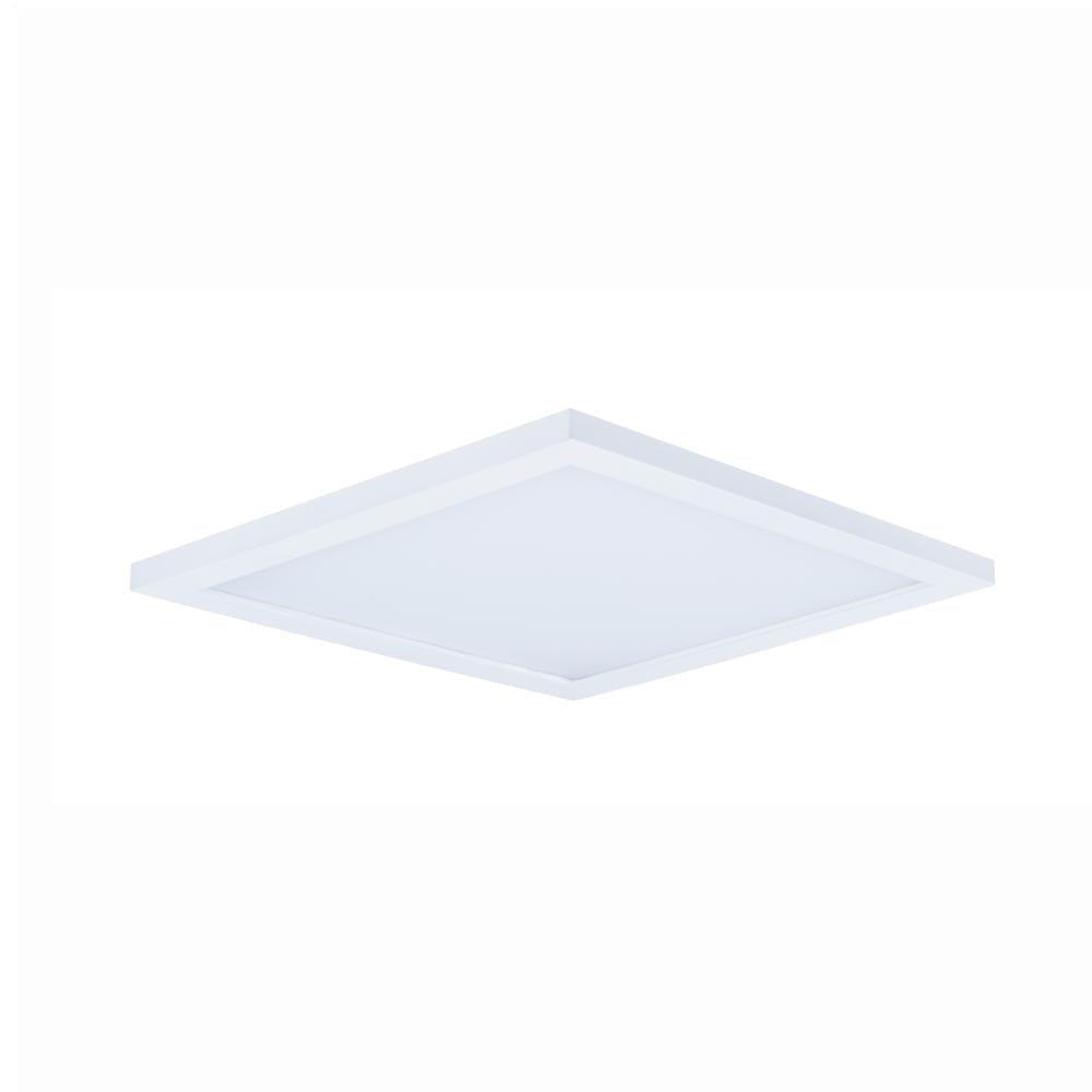 Maxim Lighting 58739WTWT Wafer 15 Inch Flush Mount Light – White