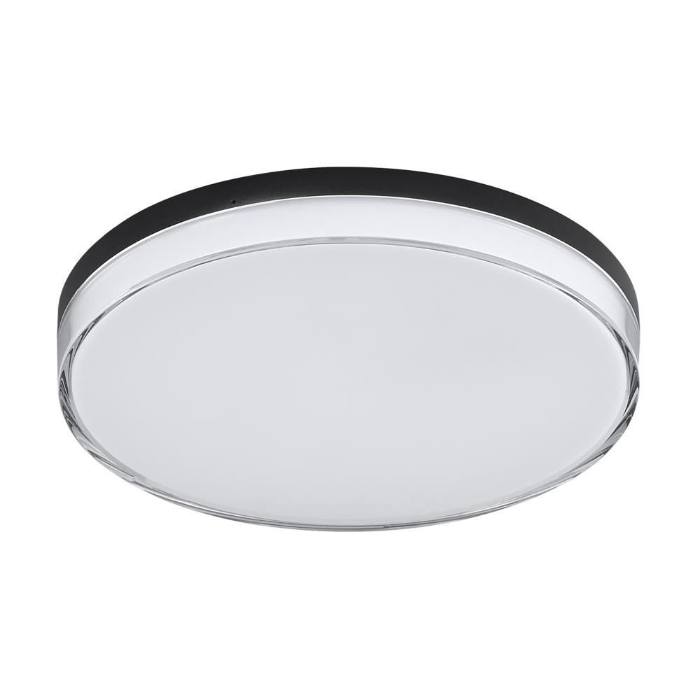 Maxim Lighting 59764CLFTBK Edge 11 Inch Flush Mount Light – Black