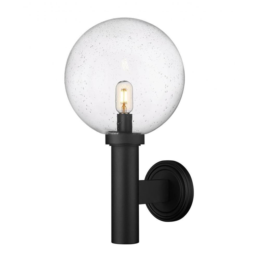 1 Light Outdoor Wall Light-Clear Seedy