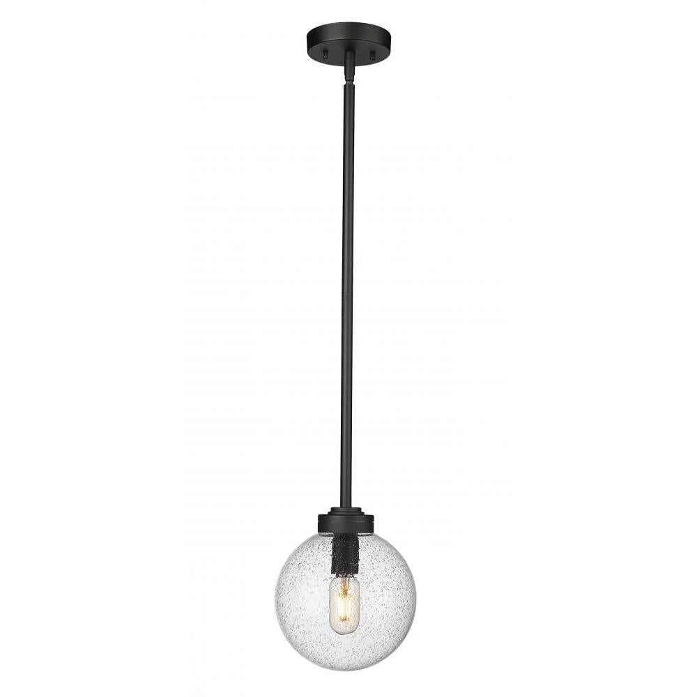 1 Light Outdoor Pendant-Clear Seedy
