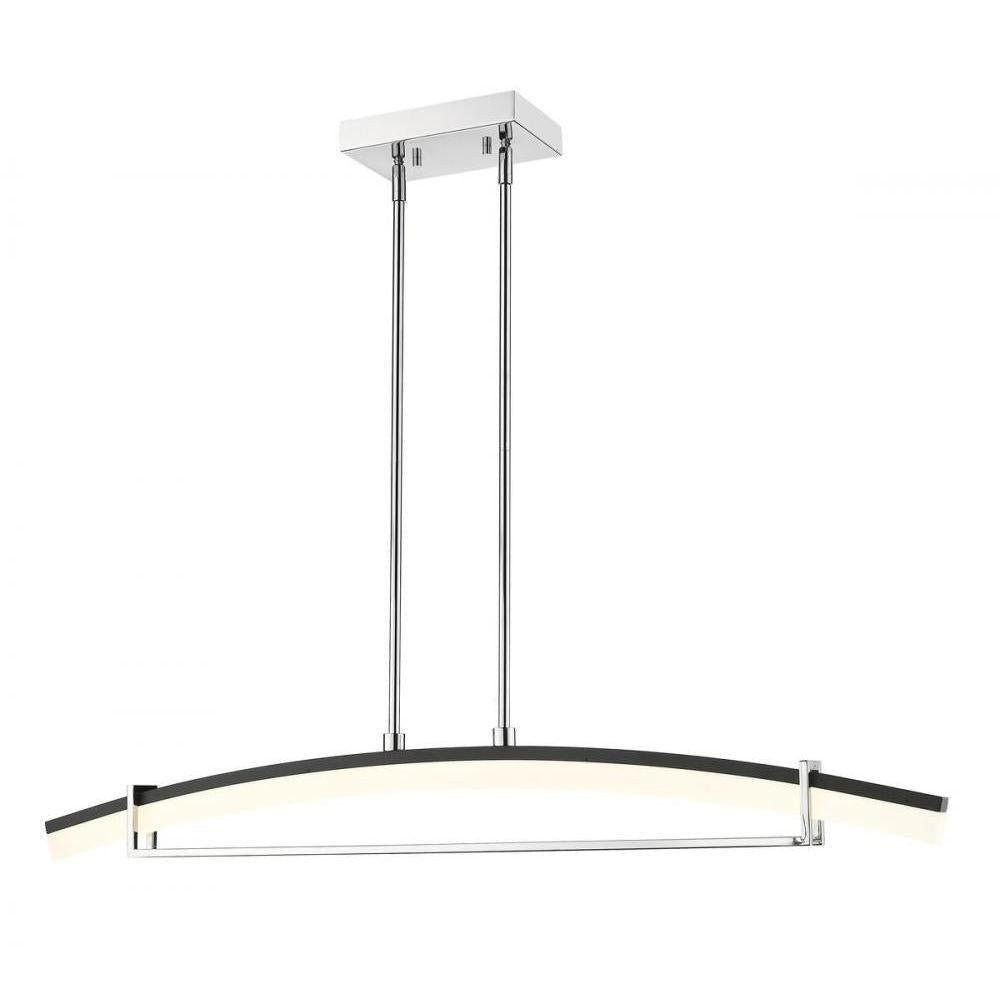 1 Light Linear Chandelier