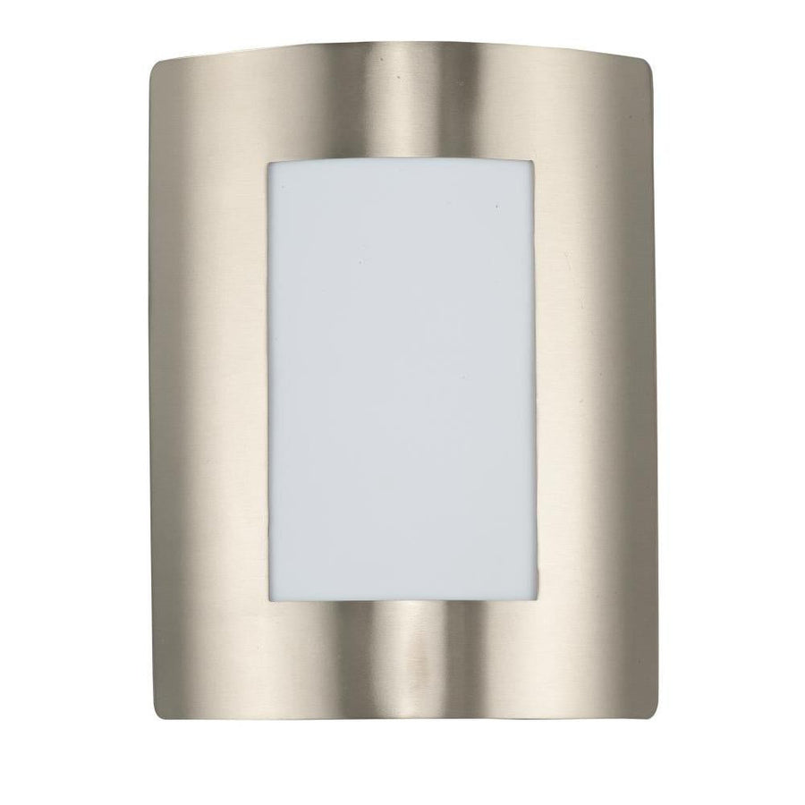 Maxim Lighting 64332WTSST View LED E26 8 Inch Outdoor Wall Lantern – Stainless Steel