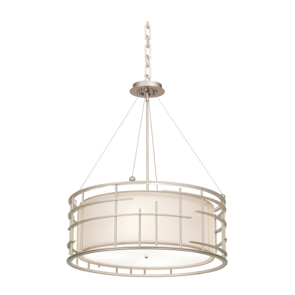 Atelier 26 Inch Wall Sconce – Tarnished Silver – 6483TS