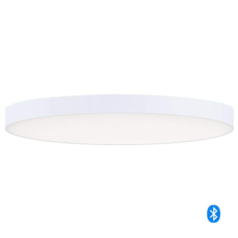 Maxim Lighting 67662WTWT Tuner 7 Inch Flush Mount Light – White
