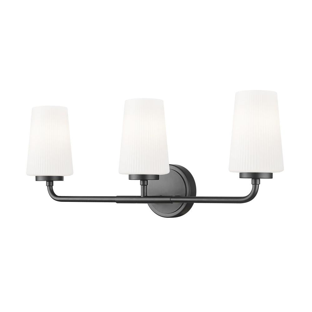 3 Light Vanity-Matte Opal