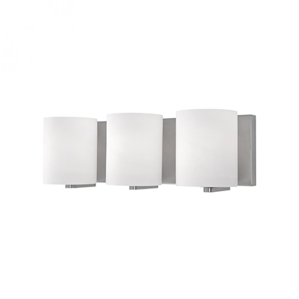 Kuzco Lighting 70233BN Vanity Light Fixture, UL Damp Rated, Brushed Nickel
