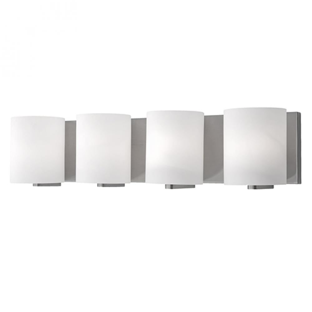 Kuzco Lighting 70234BN Vanity Light Fixture, UL Damp Rated, Brushed Nickel