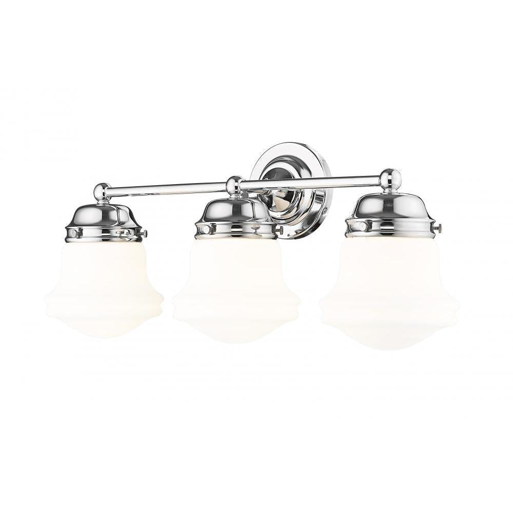 3 Light Vanity-Matte Opal