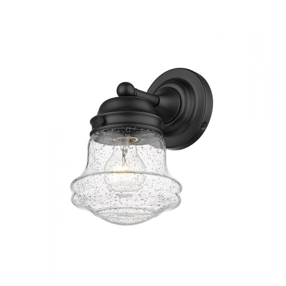 1 Light Wall Sconce-Clear Seedy