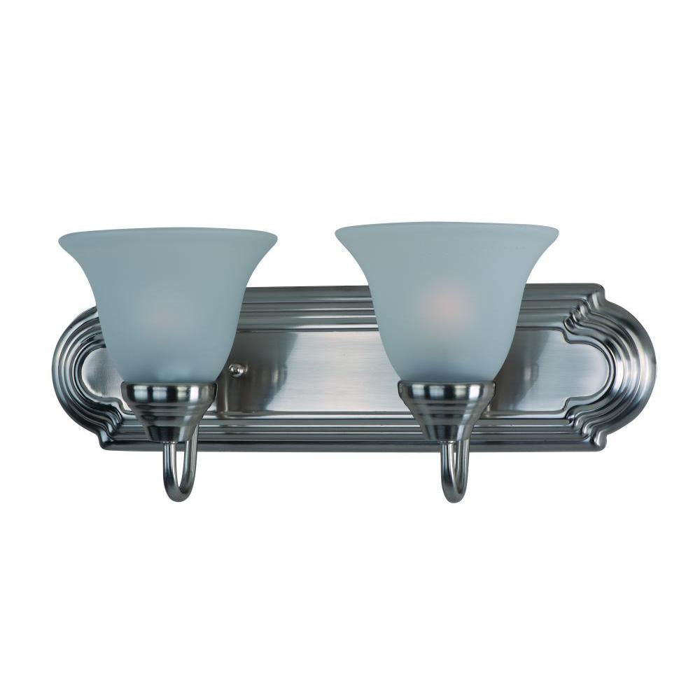 Maxim Lighting 8012FTSN Essentials 18 Inch Bathroom Vanity - Satin Nickel