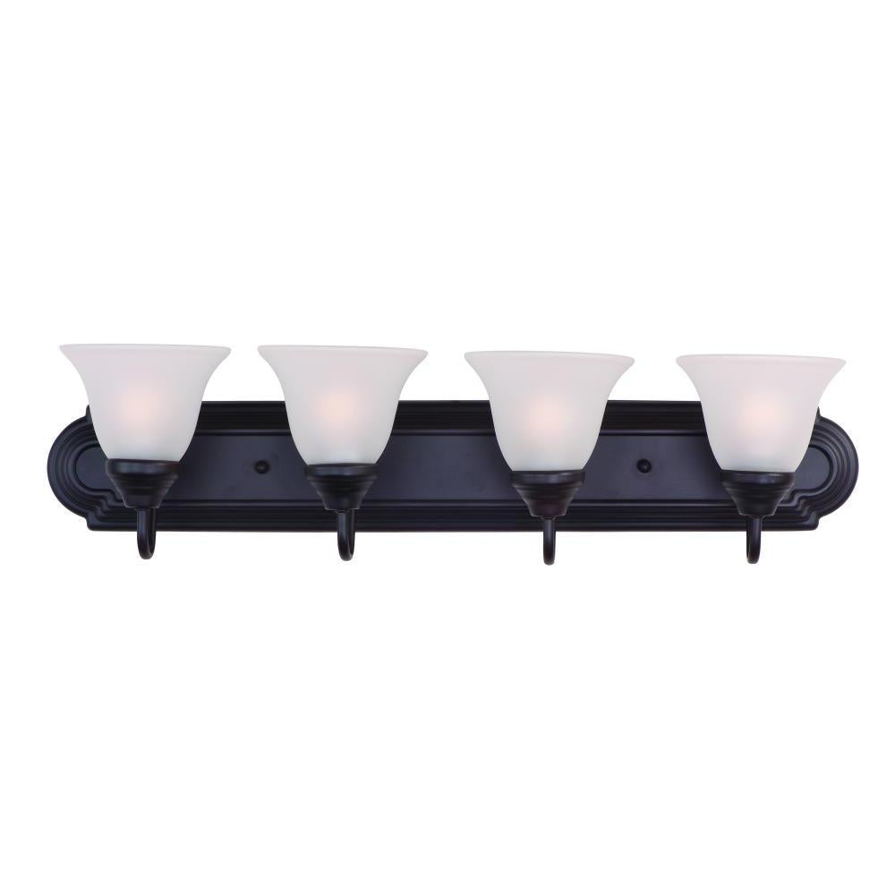 Maxim Lighting 8014FTOI Essentials 3 Inch Bathroom Vanity - Oil Rubbed Bronze
