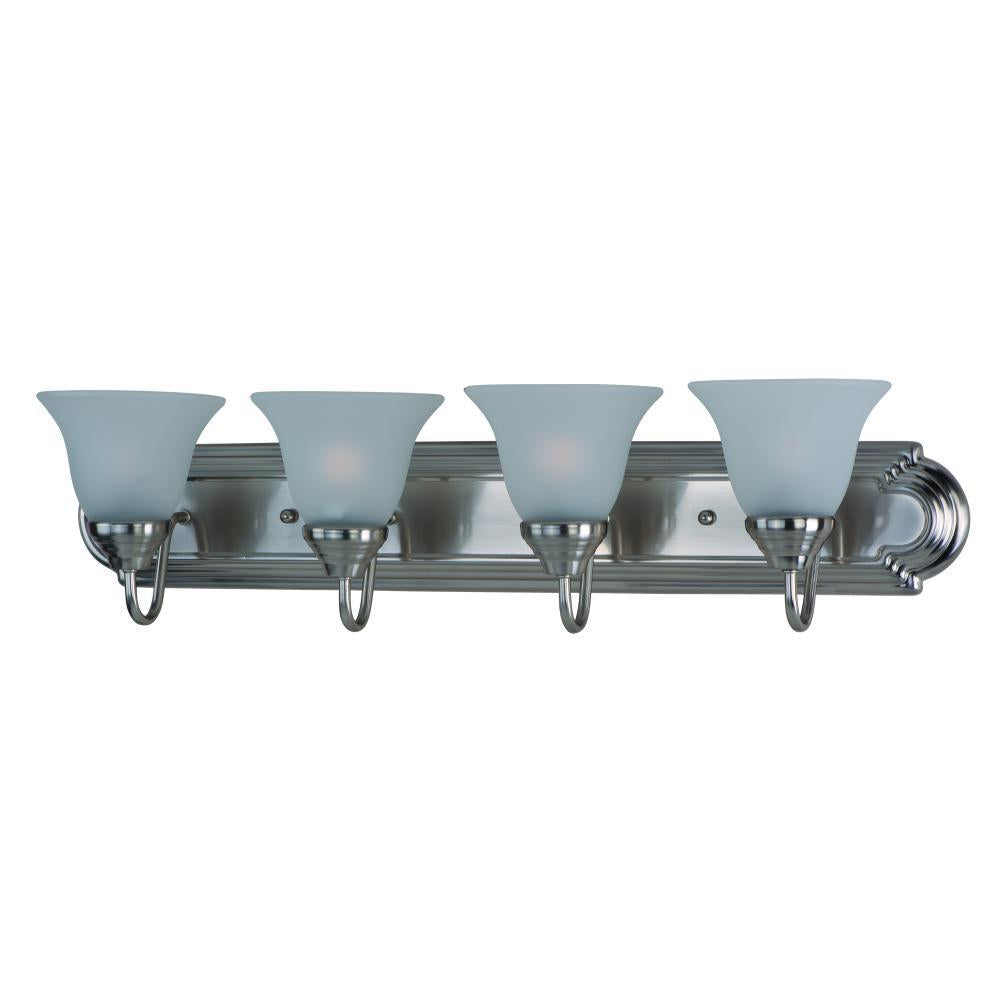 Maxim Lighting 8014FTSN Essentials 3 Inch Bathroom Vanity - Satin Nickel