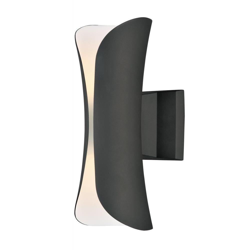Maxim Lighting 86145ABZ Scroll 5.25 Inch Outdoor Wall Lantern – Architectural Bronze