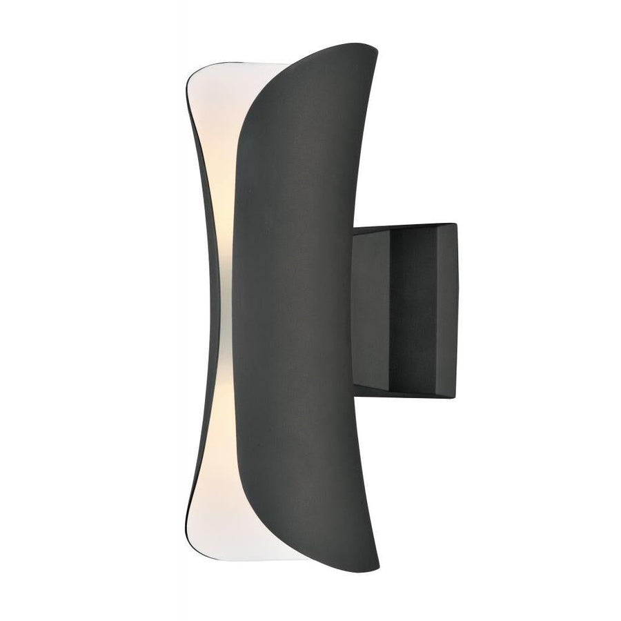 Maxim Lighting 86145ABZ Scroll 5.25 Inch Outdoor Wall Lantern – Architectural Bronze