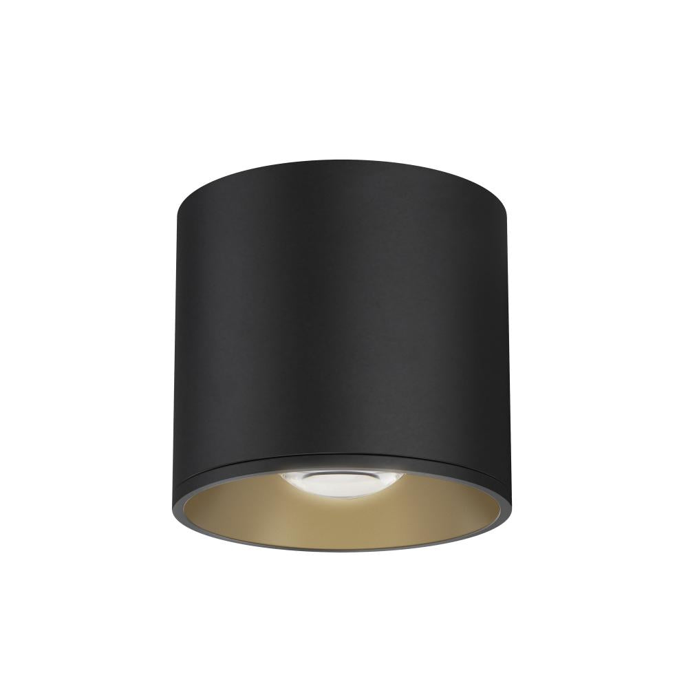 Maxim Lighting 86212BK Stout 4.75 Inch Flush Mount Light – Black