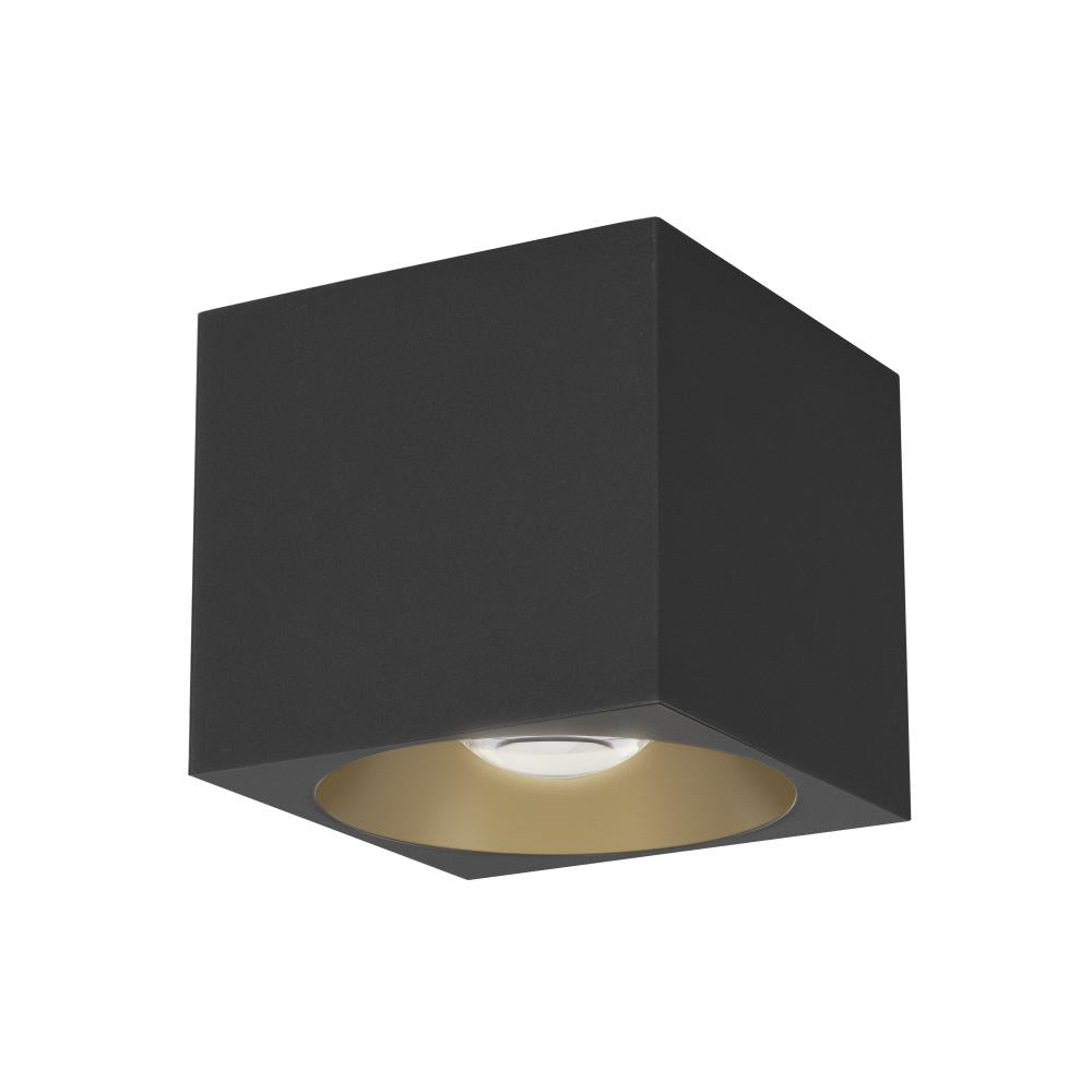 Maxim Lighting 86213BK Stout 4.75 Inch Flush Mount Light – Black