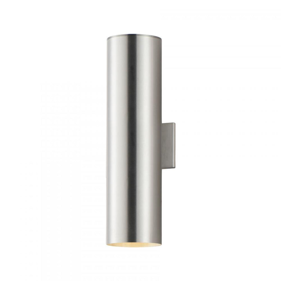 Maxim Lighting 86405AL Outpost 5 Inch Outdoor Wall Lantern – Brushed Aluminum