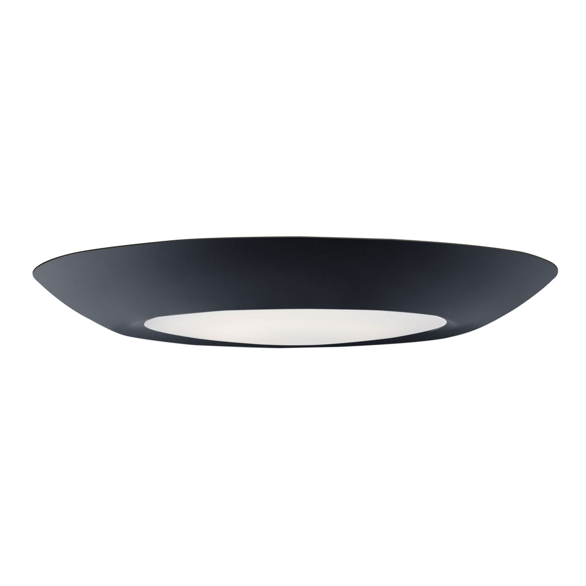Maxim Lighting 87411WTBK Diverse 6" LED Flush Mount 3000K