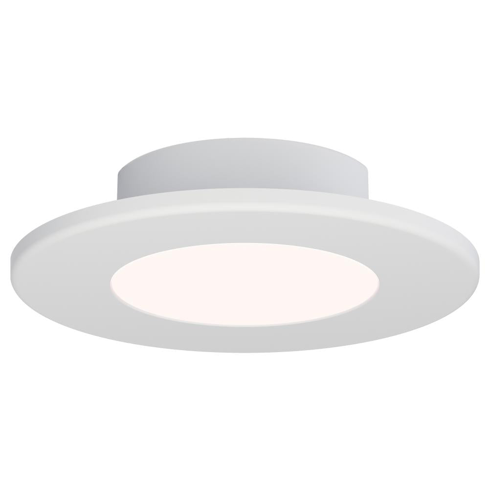 Maxim Lighting 87653WTWT Snug 4.75 Inch Flush Mount Light – White