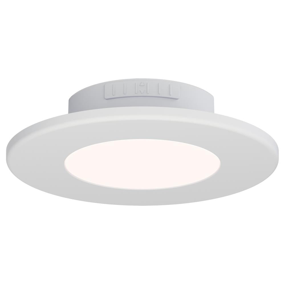 Maxim Lighting 87655WTWT Snug 4.75 Inch Flush Mount Light – White