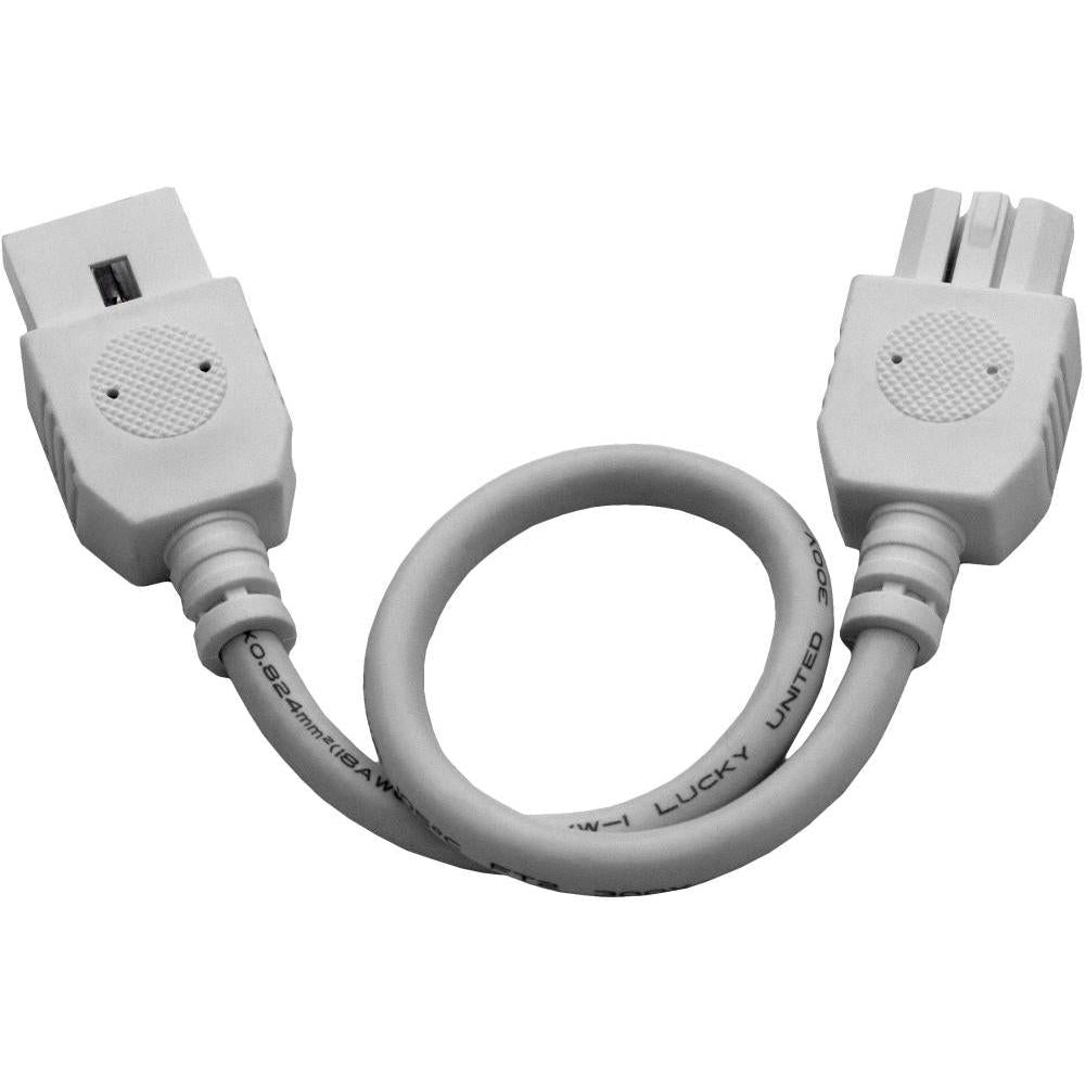 Maxim Lighting 87876WT CounterMax MXInterLink4 9 Connector Cord for Under Cabinet Lights - White