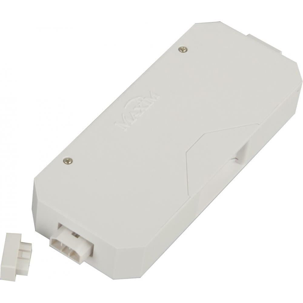 Maxim Lighting 87885WT CounterMax MXInterLink4 5 Direct Wire Box for Under Cabinet Lights - White