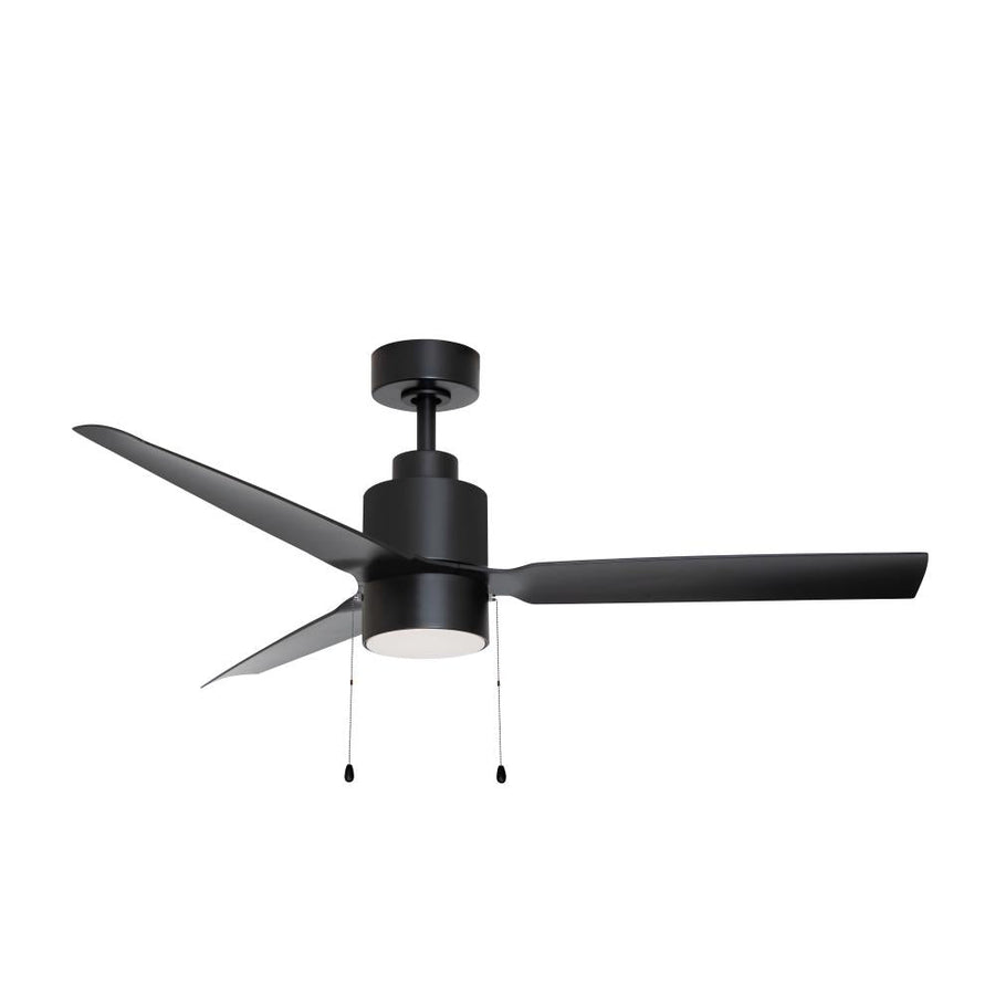 Maxim Lighting 88707BK Falcon - Pull 52 Inch Ceiling Fan – Black