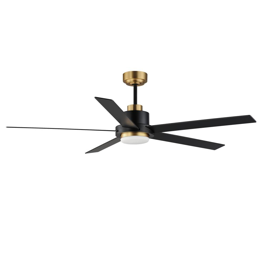 Maxim Lighting 88826BKGLD Daisy 60 Inch Ceiling Fan – Black / Gold