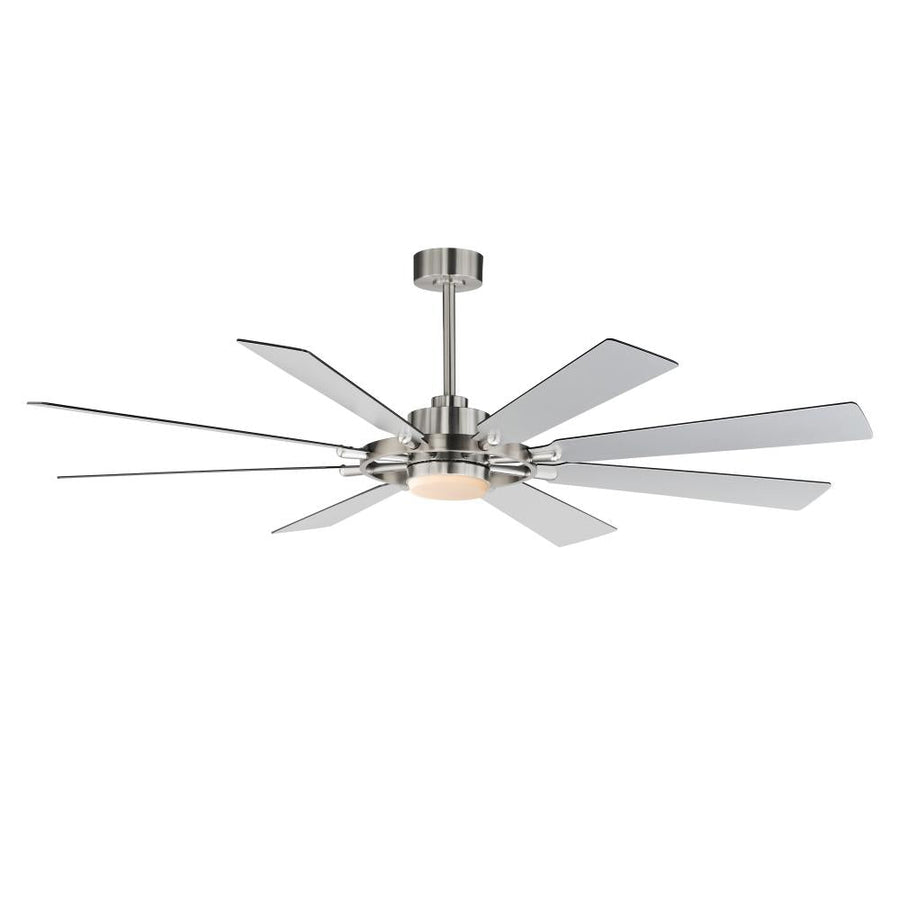 Maxim Lighting 88878WTSN Helm 72 Inch Ceiling Fan – Satin Nickel
