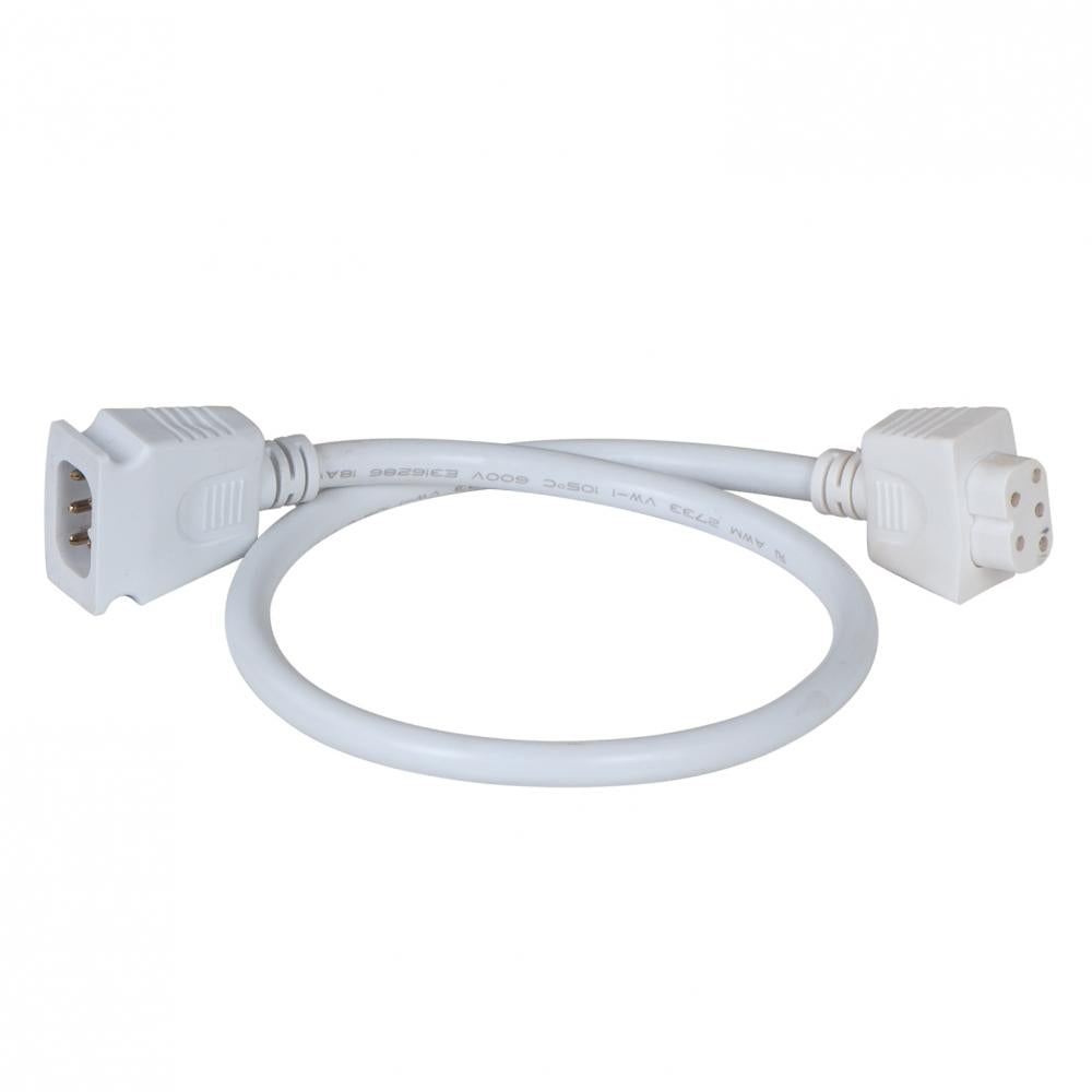 Maxim Lighting 88964WT CounterMax 120V Slim Stick 18 Accessory for Under Cabinet Lights - White