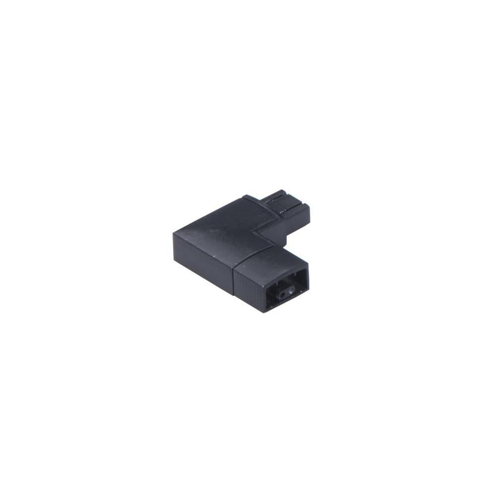 Maxim Lighting 89830BK CounterMax 24V Slim Stick 90 Degree Connector for Under Cabinet Lights - Black