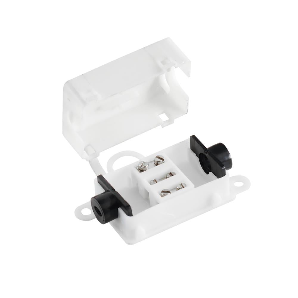 Maxim Lighting 89833BK CounterMax 24V Slim Stick 2.25 Splice Box for Under Cabinet Lights - Black