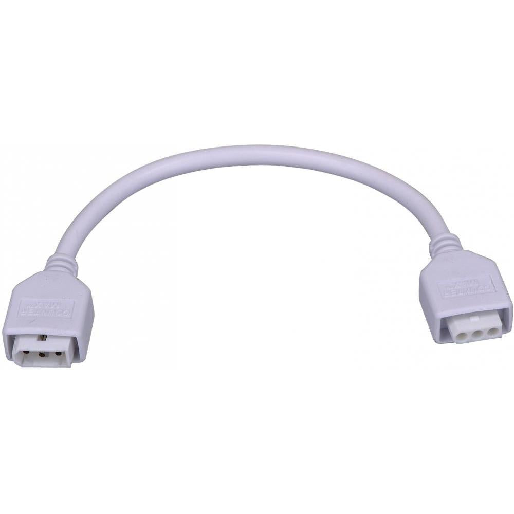 Maxim Lighting 89951WT CounterMax MXInterLink5 9 Connector Cord for Under Cabinet Lights - White
