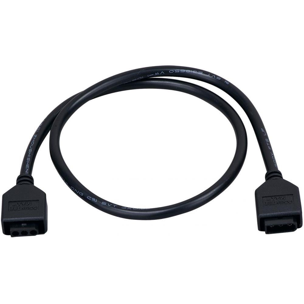 Maxim Lighting 89953BK CounterMax MXInterLink5 24 Connector Cord for Under Cabinet Lights - Black