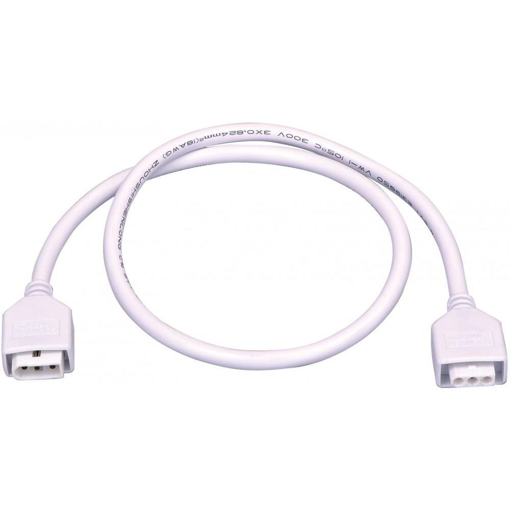 Maxim Lighting 89953WT CounterMax MXInterLink5 24 Connector Cord for Under Cabinet Lights - White
