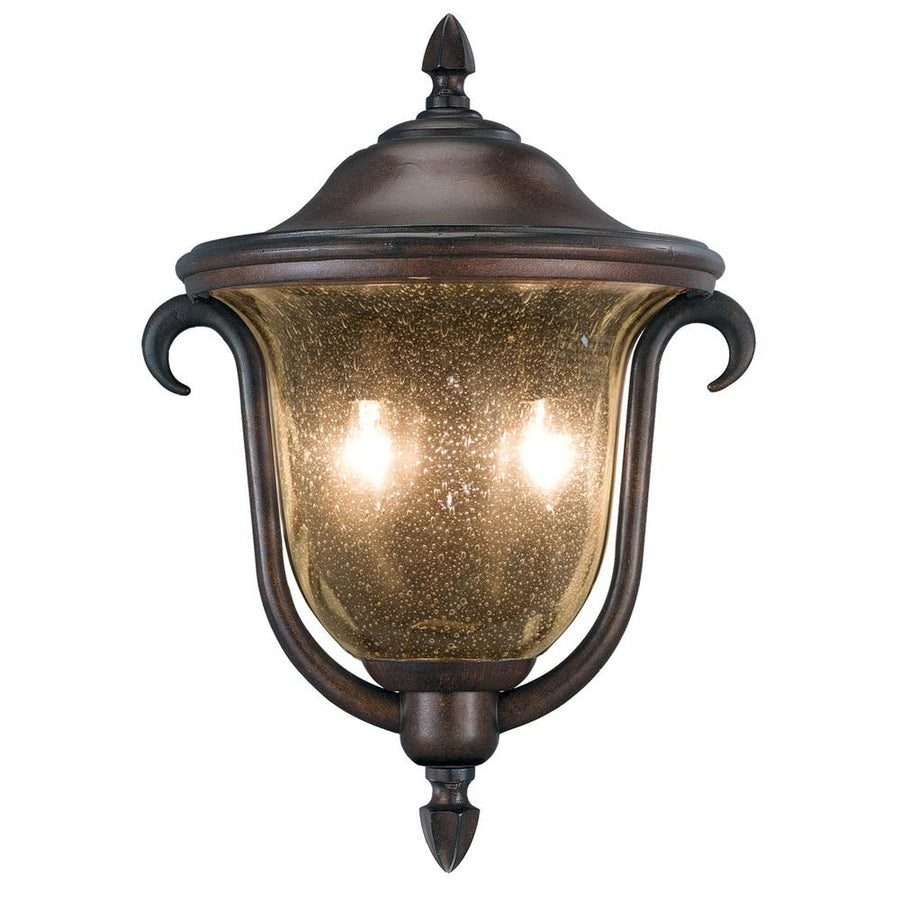 Santa Barbara Outdoor 13 Inch Wall Lantern – Burnished Bronze – 9000BB